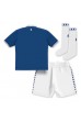 Everton Babyklær Hjemme Fotballdrakt til barn 2023-24 Korte ermer (+ Korte bukser)